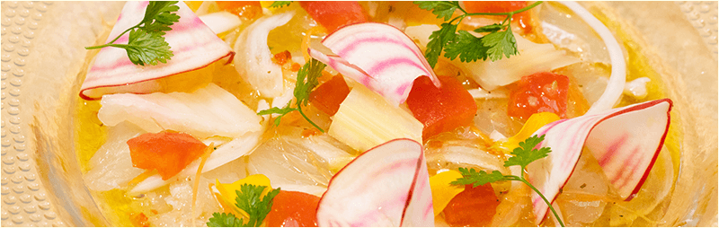 鮮魚のカルパッチョ画像